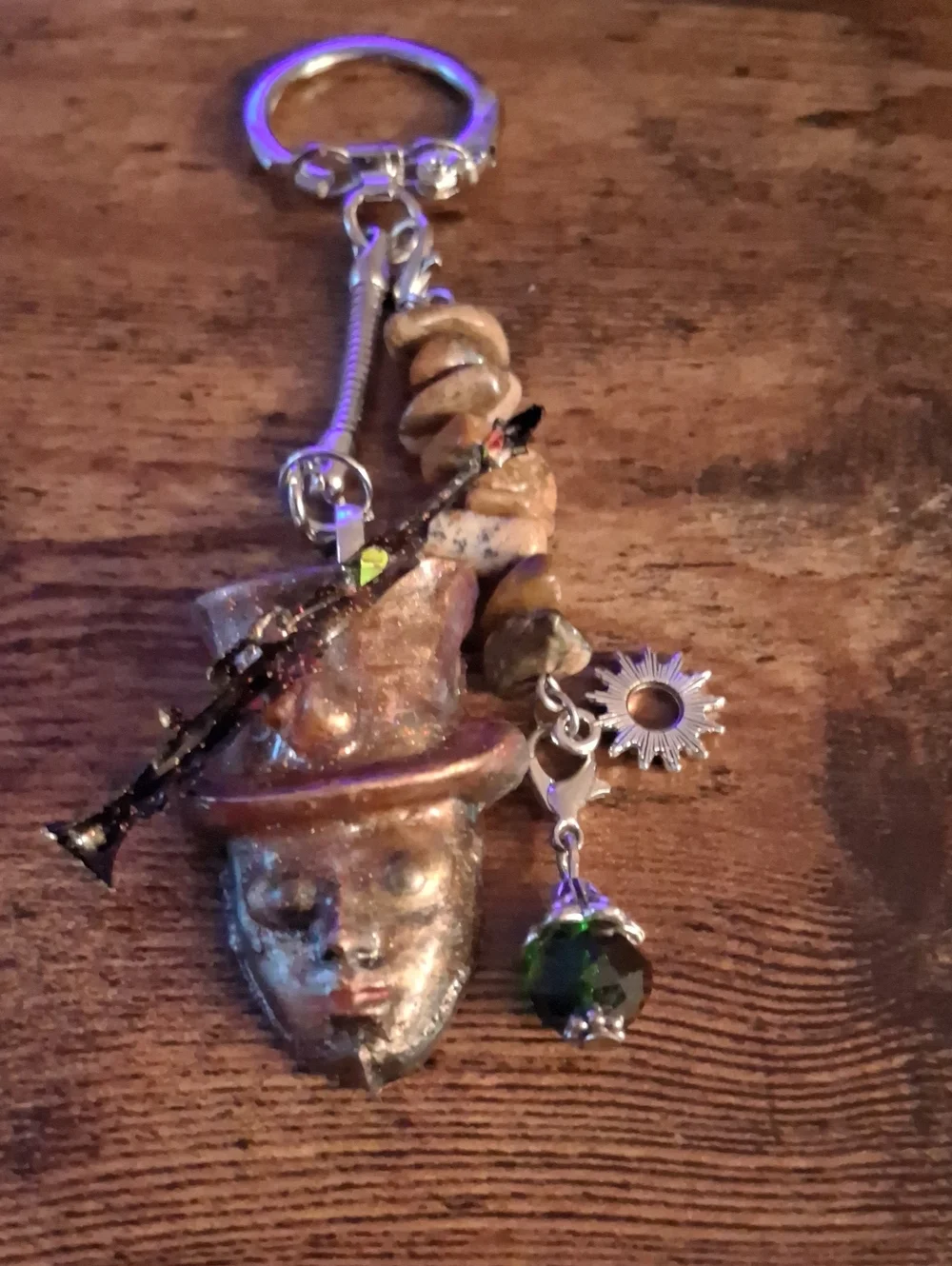 Handmade bronze tone